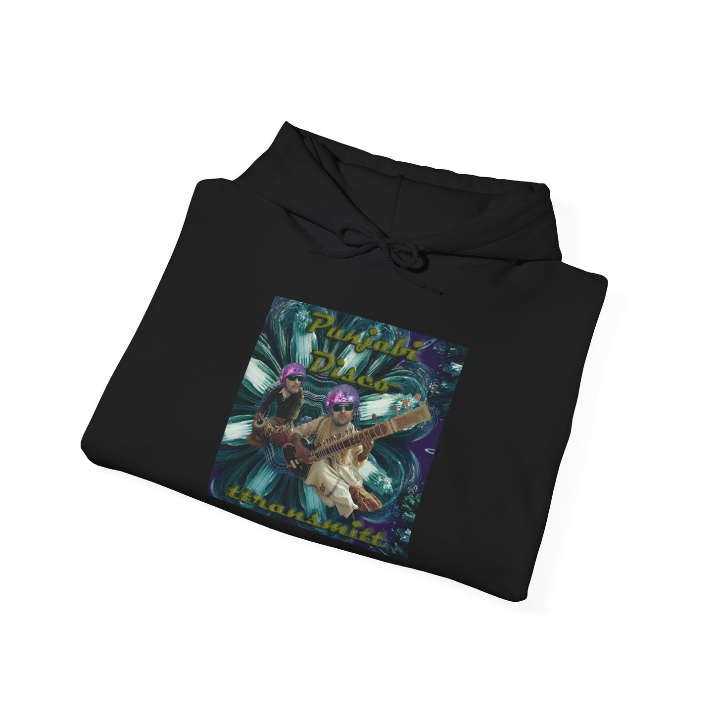 Punjabi Disco Album Cover - Heavy Blend™ Hooded Sweatshirt