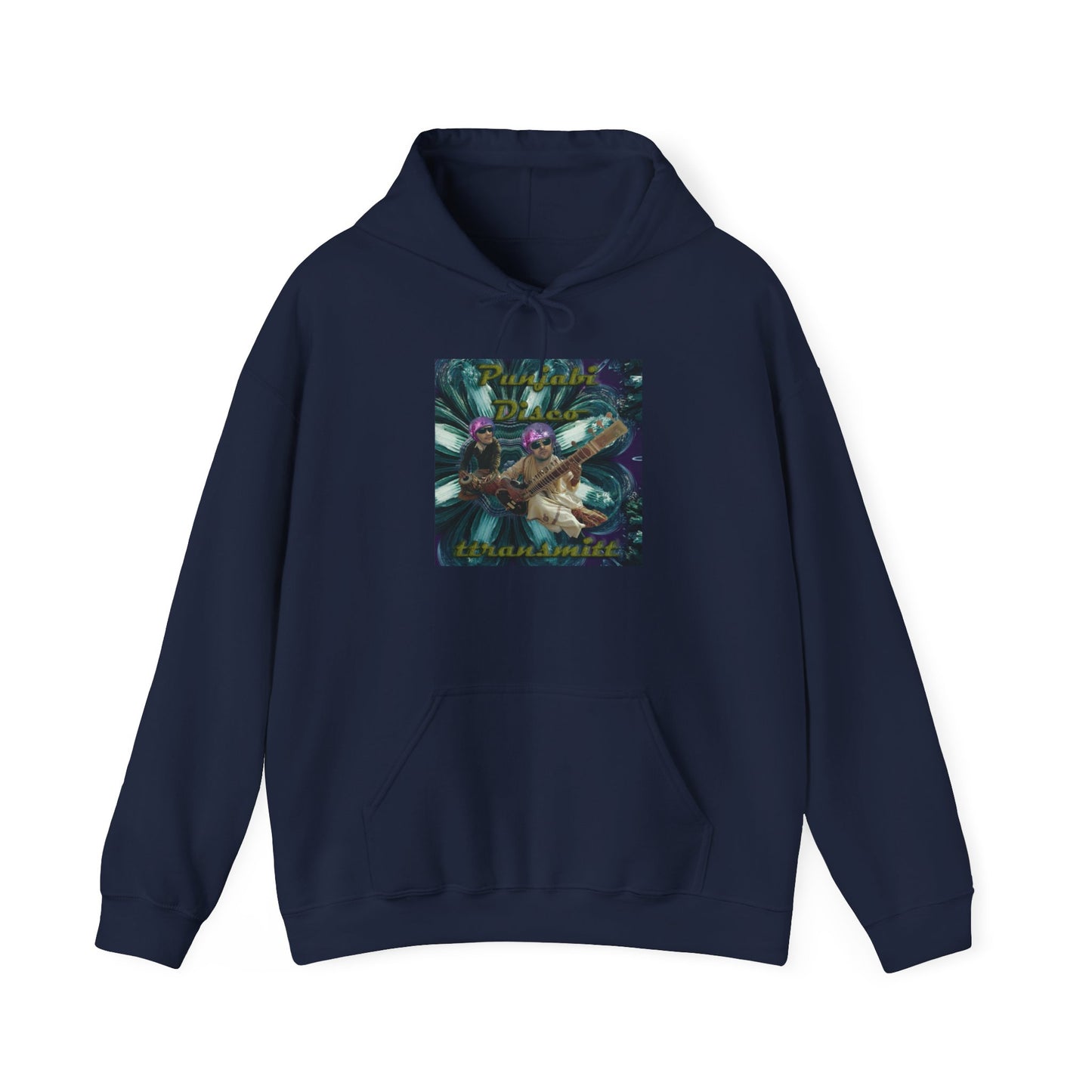 Punjabi Disco Album Cover - Heavy Blend™ Hooded Sweatshirt
